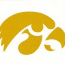 REFLECTIVE Iowa Hawkeyes decal sticker up to 12 inches RTIC hard hat window