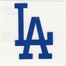 REFLECTIVE Los Angeles Dodgers LA  fire helmet decal sticker up to 12 inches