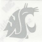 REFLECTIVE Washington State Cougars fire helmet decal sticker up to 12 inches