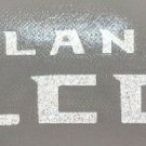 Reflective Atlanta Falcons decal sticker up to 12 inches reflective silver