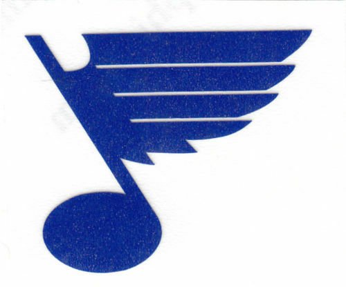 REFLECTIVE St Louis Blues fire helmet decal sticker up to 12 inches