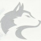 REFLECTIVE Washington Huskies 2 inch fire helmet decal sticker RTIC hard hat