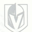 REFLECTIVE Las Vegas Golden Knights fire helmet decal sticker up to 12 inches