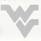 REFLECTIVE West Virginia Mountaineers 2 inch helmet decal sticke RTIC