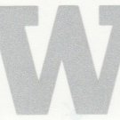 REFLECTIVE Washington Huskies 2 inch fire helmet decal sticker RTIC car