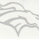 REFLECTIVE Denver Broncos 2.5 inch fire helmet hard hat decal sticker RTIC