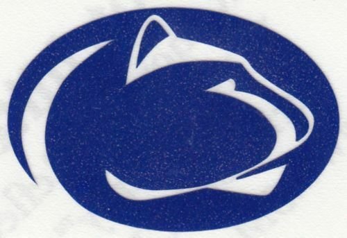 REFLECTIVE Penn State Nittany Lions fire helmet decal sticker up to 12 inches