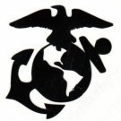 REFLECTIVE USMC Marine Corps decal sticker up to 12 inches RTIC hardhat devil