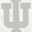 REFLECTIVE Indiana Hoosiers 2 inch fire helmet hard hat decal sticker RTIC