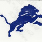 REFLECTIVE Detroit Lions fire helmet decal sticker up to 12 inches