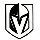REFLECTIVE Las Vegas Golden Knights sticker up to 12 inches RTIC helmet decal