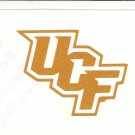 REFLECTIVE Gold UCF Knights 2.5 inch fire helmet hard hat decal sticker