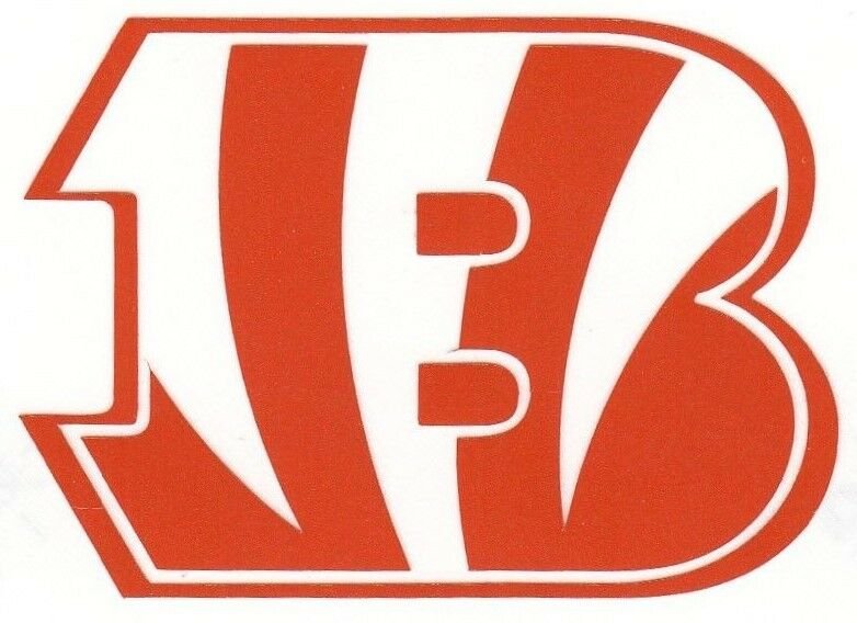 REFLECTIVE Cincinnati Bengals fire helmet motorcycle hard hat decal sticker RTIC