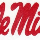 REFLECTIVE Ole Miss Rebels 2.5 inch fire helmet hard hat decal sticker RTIC