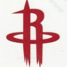 REFLECTIVE Houston Rockets fire helmet decal sticker up to 12 inches