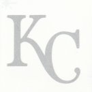 REFLECTIVE Kansas City Royals KC 2 inch fire helmet decal sticker RTIC hard hat