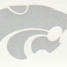 REFLECTIVE Kansas State Wildcat 2 inch fire helmet hard hat decal sticker RTIC