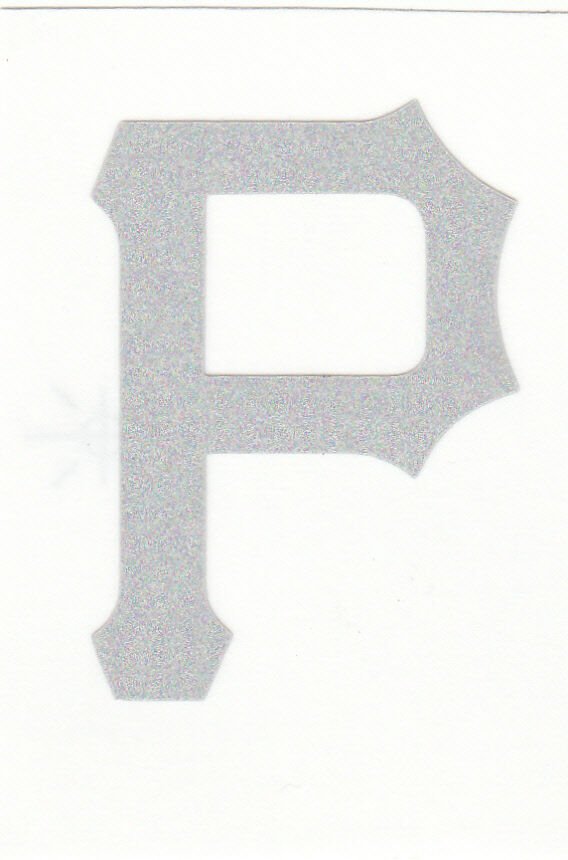 REFLECTIVE Pittsburgh Pirates 2 inch fire helmet decal sticker RTIC window