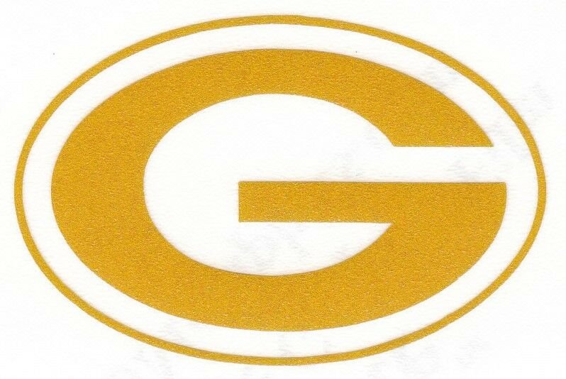 REFLECTIVE Green Bay Packers fire helmet motorcycle hard hat decal sticker RTIC