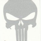REFLECTIVE Punisher fire helmet die cut decal window sticker hard hat