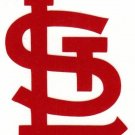 REFLECTIVE St. Louis Cardinals 2 inch fire helmet decal sticker yeti window