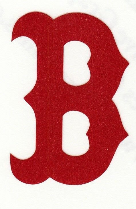 REFLECTIVE Boston Red Sox 2 inch fire helmet decal sticker yeti window
