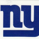 REFLECTIVE New York Giants 2 inch fire helmet decal yeti window hard hat