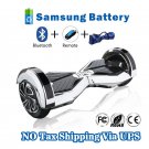 8 inches Bluetooth Hoverboard Self Balancing Scooter with LED Silver