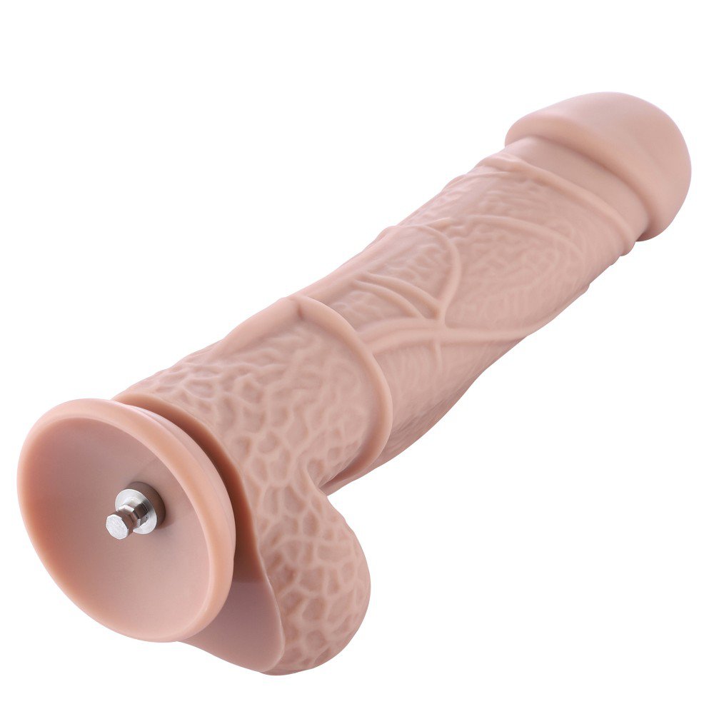 Hismith 11.3" Multi-Texturing Thick Silicone Dildo for Hismith Premium Sex Machine