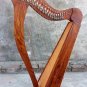 26 String Lever Harp | Portable Celtic Folk Harp | Beginner & Student Harp Instrument | Beechwood