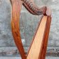 26 String Lever Harp | Portable Celtic Folk Harp | Beginner & Student Harp Instrument | Beechwood