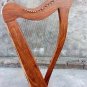 26 String Lever Harp | Portable Celtic Folk Harp | Beginner & Student Harp Instrument | Beechwood