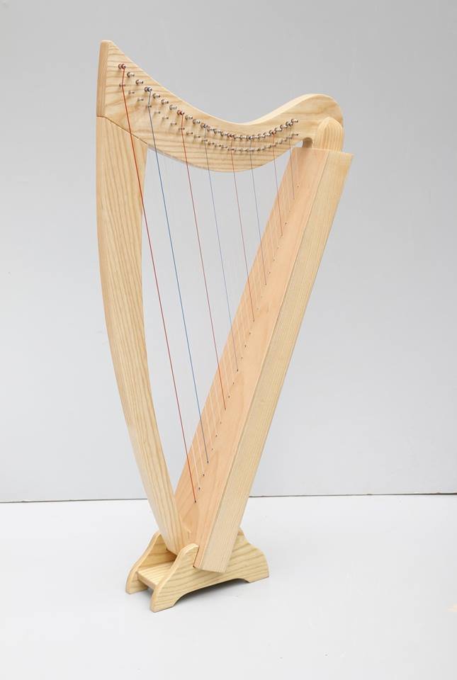 New 26 Strings Travel Harp Folk Harp Lap Harp With Carry Bag and Extra