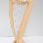 26 String Lever Harp | Portable Celtic Folk Harp | Beginner & Student Harp Instrument | Beechwood