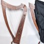 Handcrafted 27 String Lever Harp | Mahogany Folk Harp | Lightweight Portable Instrument