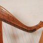 34 String Lever Harp | Folk & Celtic Harp | Beginner, Student & Performer Harp | Full Lever Setup