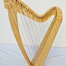 34 String Celtic Lever Harp for Students & Performers | Warm Tone | Professional Folk Harp