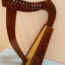 12 String Harp | Portable Celtic Folk Harp with Levers | Beginner & Kids Harp Instrument
