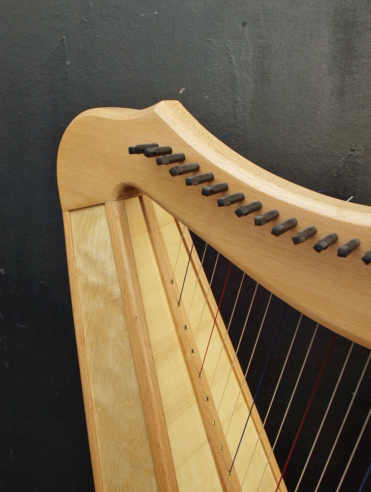 New 27 String Travel Harp Folk Harp With Carry Bag and Tunning Key