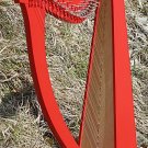 22-String Lever Harp | Beech Wood Celtic Harp | Portable Folk Harp for Learning
