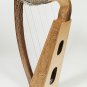 19 String Beginner Lever Harp | Compact Celtic Folk Harp | Student Instrument