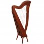 27 String Lever Harp | Mahogany Celtic Folk Harp | Beginner & Intermediate Student Instrument