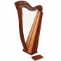 27 String Lever Harp | Mahogany Celtic Folk Harp | Beginner & Intermediate Student Instrument
