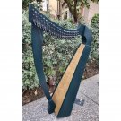 22 String Lever Harp | Beechwood Celtic Folk Harp | Portable Beginner & Student Instrument