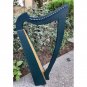22 String Lever Harp | Beechwood Celtic Folk Harp | Portable Beginner & Student Instrument