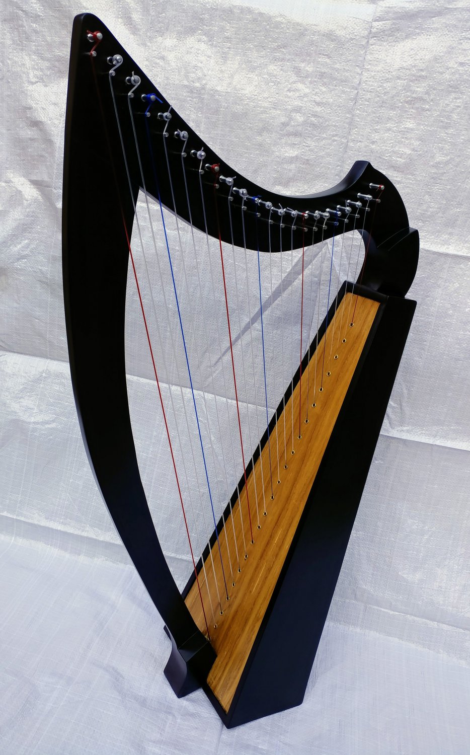 New 22 String Celtic Harp Iris Harp With Deluxe Bag and Tunning Key