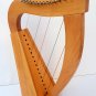 Handmade 15 String Lever Folk Harp | Ideal for Kids & Adults | Musical Gift