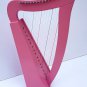 Mini Lever Harp 15 Strings | Easy to Play Folk & Celtic Harp | Starter Instrument