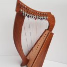 15-String Celtic Lever Harp with Tuning Key | Starter Harp Instrument