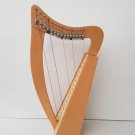 15 String Lever Harp | Portable Celtic Folk Harp with Levers | Beginner & Kids Harp Instrument
